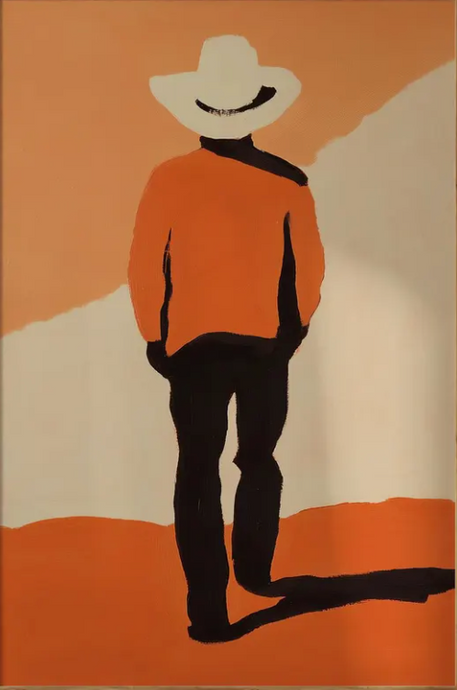 Lone Cowboy 8X10 - Paint By Number